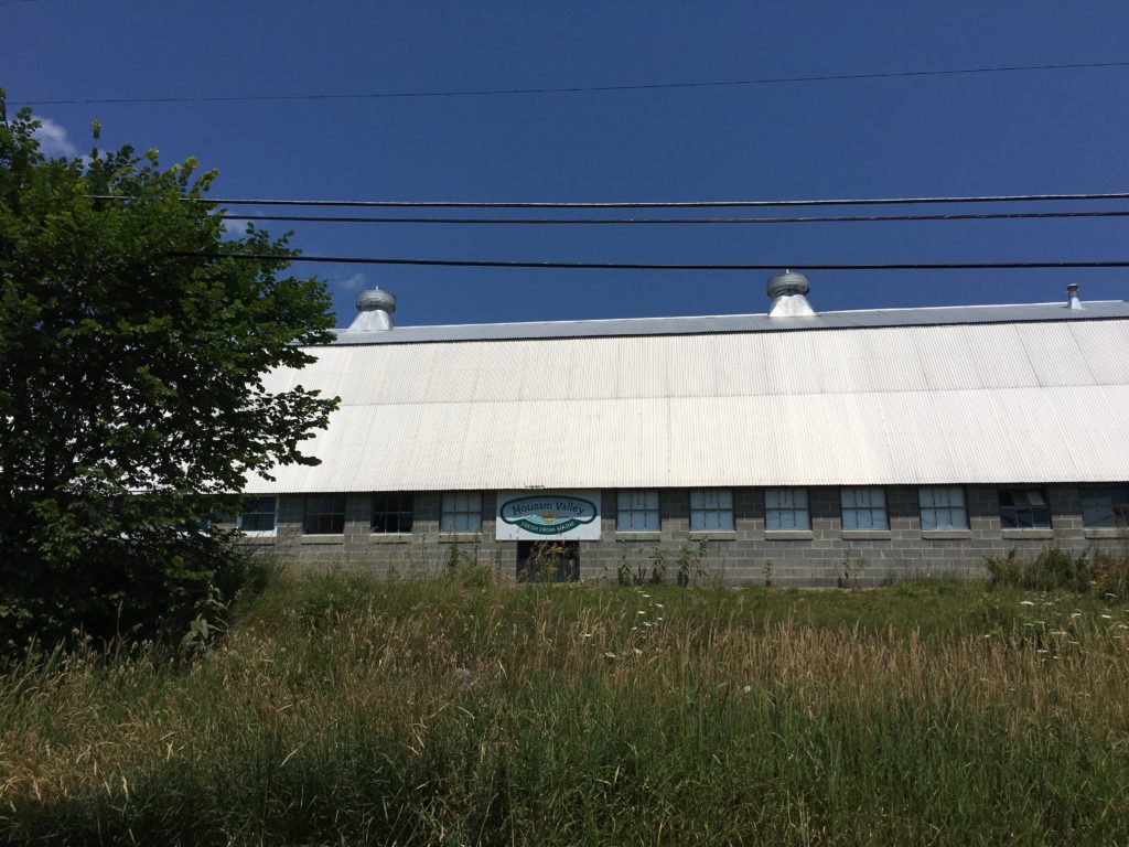 exterior of a farm building