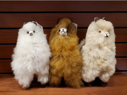Stuffed alpaca dolls